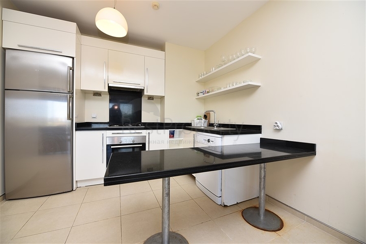 شقة غرفتين وصالة مع حديقة - ضمن مجمع سكني / كوناكليه / الانيا 