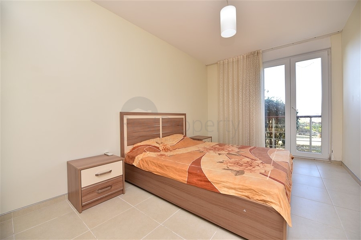 شقة غرفتين وصالة مع حديقة - ضمن مجمع سكني / كوناكليه / الانيا 