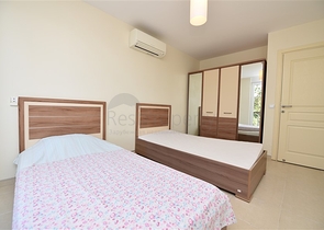 شقة غرفتين وصالة مع حديقة - ضمن مجمع سكني / كوناكليه / الانيا 