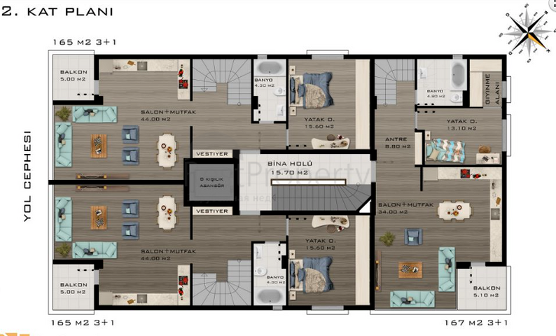 المشروع في المرحلة النهائية من البناء في منطقة ارابسو 