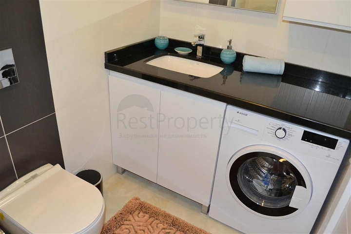 اطلالة بحر مباشرة - مجمع فاخر - غرفتين وصالة مفروشة / مهموتلار / الانيا 