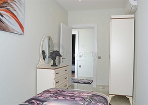 اطلالة بحر مباشرة - مجمع فاخر - غرفتين وصالة مفروشة / مهموتلار / الانيا 