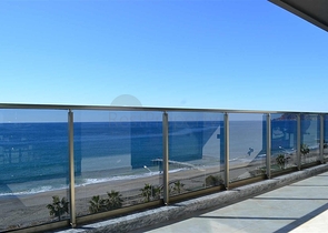 اطلالة بحر مباشرة - مجمع فاخر - غرفتين وصالة مفروشة / مهموتلار / الانيا 