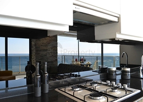 اطلالة بحر مباشرة - مجمع فاخر - غرفتين وصالة مفروشة / مهموتلار / الانيا 