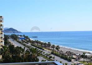 اطلالة بحر مباشرة - مجمع فاخر - غرفتين وصالة مفروشة / مهموتلار / الانيا 