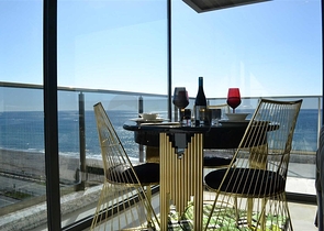 اطلالة بحر مباشرة - مجمع فاخر - غرفتين وصالة مفروشة / مهموتلار / الانيا 