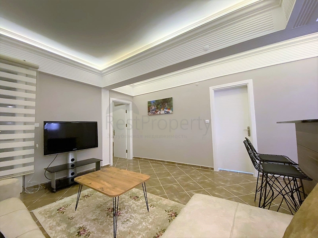 شقة غرفة وصالة - اكساء واثاث جديد - في منطقة حيوية - اوبا / الانيا 