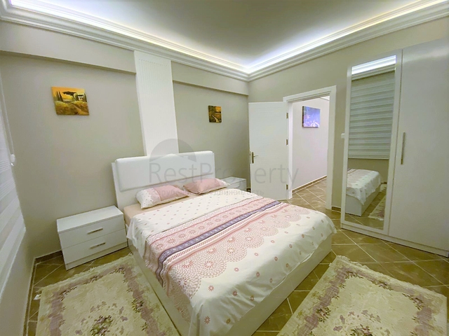 شقة غرفة وصالة - اكساء واثاث جديد - في منطقة حيوية - اوبا / الانيا 