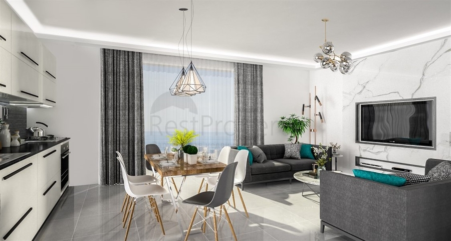 اطلالة بحرية - بالاقساط دون فوائد - مشروع قيد الانشاء / كارجي جاك / الانيا 