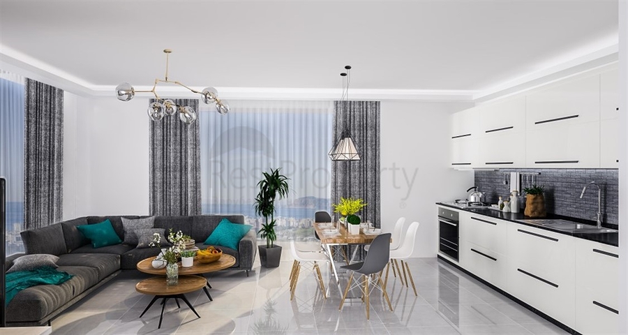 اطلالة بحرية - بالاقساط دون فوائد - مشروع قيد الانشاء / كارجي جاك / الانيا 