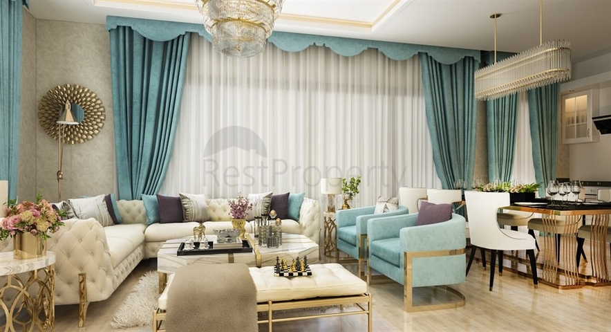 اطلالة بحرية - بالاقساط دون فوائد - مشروع قيد الانشاء / كارجي جاك / الانيا 