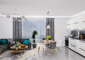 اطلالة بحرية - بالاقساط دون فوائد - مشروع قيد الانشاء / كارجي جاك / الانيا 