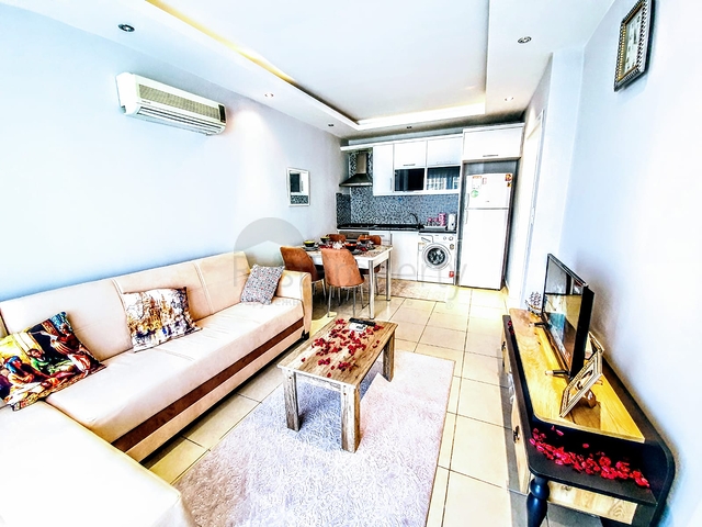 سعر مميز - شقة غرفة وصالة - مفروشة - في مهموتلار / الانيا 