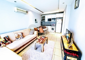 سعر مميز - شقة غرفة وصالة - مفروشة - في مهموتلار / الانيا 