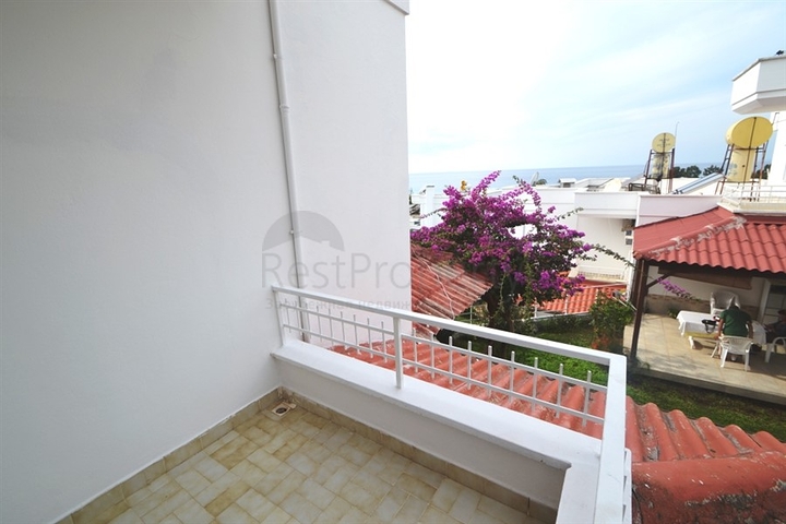 اطلالة بحر - دوبلكس مفروشة - سعر منافس - في ديمرتاش / الانيا 