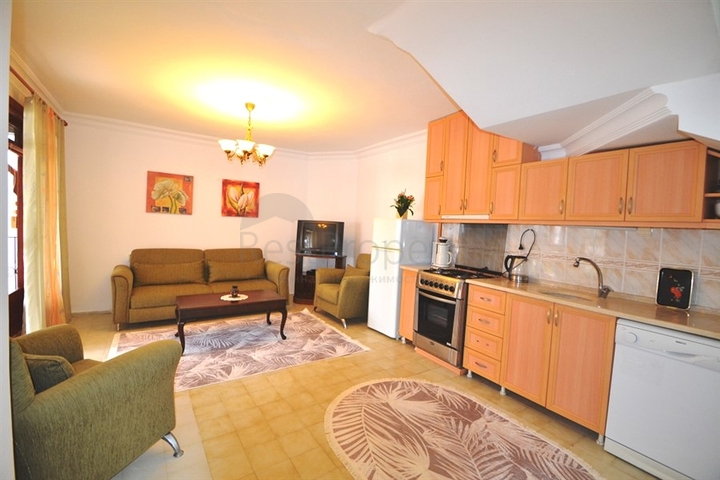 اطلالة بحر - دوبلكس مفروشة - سعر منافس - في ديمرتاش / الانيا 