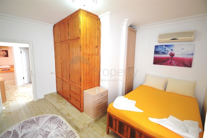 اطلالة بحر - دوبلكس مفروشة - سعر منافس - في ديمرتاش / الانيا 