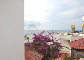 اطلالة بحر - دوبلكس مفروشة - سعر منافس - في ديمرتاش / الانيا 