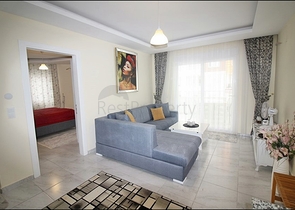 بسعر مفري - شقة غرفة وصالة مفروشة - مهموتلار / الانيا 