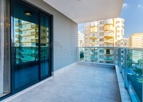 مجمع سكني فاخر - شقة 2 غرفة وصالة - فرش حديث - في مهموتلار / الانيا 