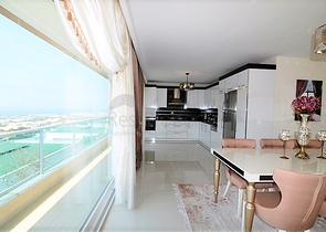 اطلالة بحر- فيلا مع مسبح خاص وساونا - أثاث فاخر -  كارجي جاك / الانيا 