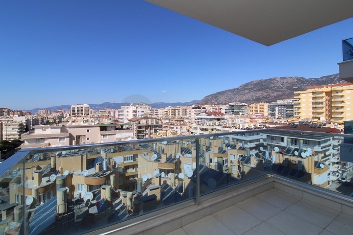 اطلالة بحر - شقة غرفة وصالة ضمن مجمع سكني - مهموتلار / الانيا 