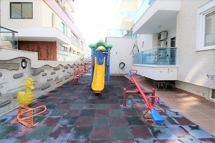 اطلالة بحر - شقة غرفة وصالة ضمن مجمع سكني - مهموتلار / الانيا 