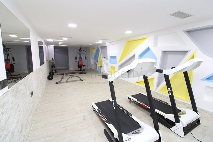 اطلالة بحر - شقة غرفة وصالة ضمن مجمع سكني - مهموتلار / الانيا 