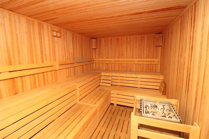 اطلالة بحر - شقة غرفة وصالة ضمن مجمع سكني - مهموتلار / الانيا 