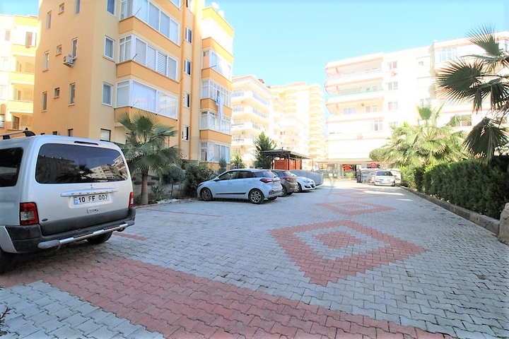 اطلالة بحر - شقة غرفة وصالة ضمن مجمع سكني - مهموتلار / الانيا 