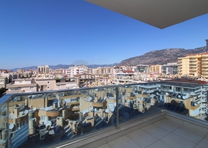 اطلالة بحر - شقة غرفة وصالة ضمن مجمع سكني - مهموتلار / الانيا 