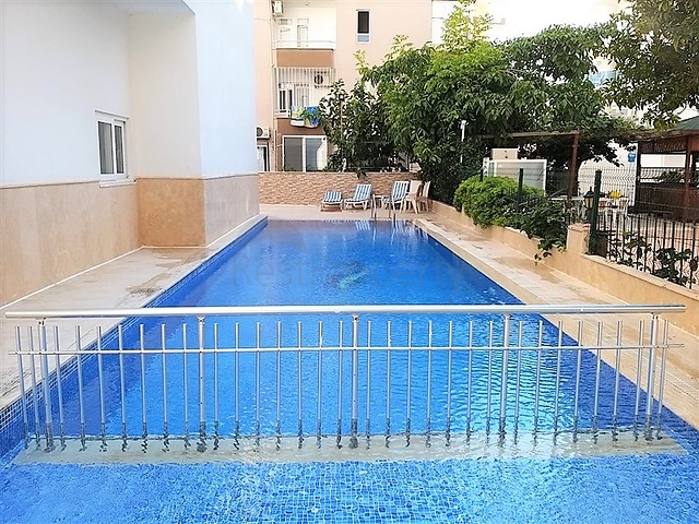 قريبة من البحر - شقة مفروشة - تصميم 1+1 - في مهموتلار / الانيا 