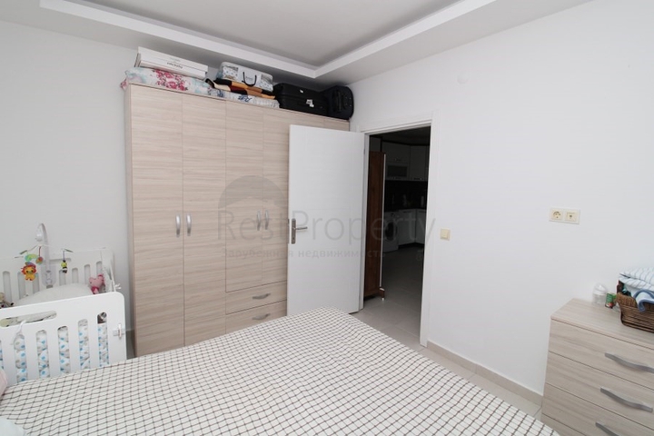 قريبة من البحر - شقة مفروشة - تصميم 1+1 - في مهموتلار / الانيا 