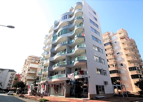 قريبة من البحر - شقة مفروشة - تصميم 1+1 - في مهموتلار / الانيا 