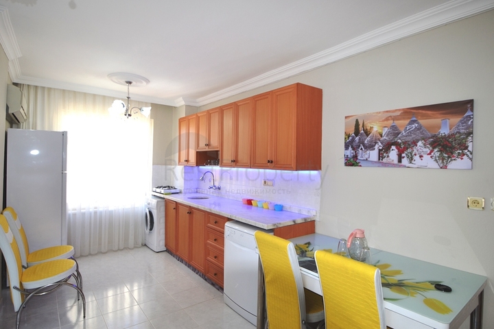 منطقة حيوية وقريبة من البحر - شقة غرفتين وصالة مفروشة - مهموتلار / الانيا 