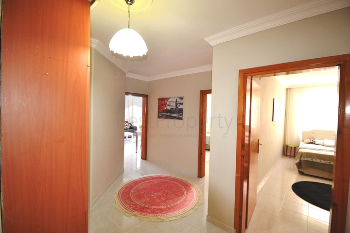 منطقة حيوية وقريبة من البحر - شقة غرفتين وصالة مفروشة - مهموتلار / الانيا 