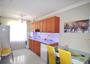 منطقة حيوية وقريبة من البحر - شقة غرفتين وصالة مفروشة - مهموتلار / الانيا 