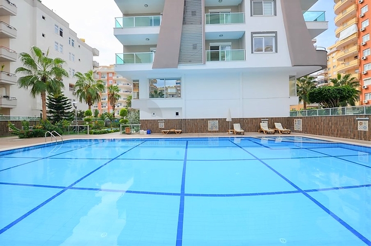 شقة فاخرة - غرفتين وصالة -مفروشة - مهموتلار / الانيا 