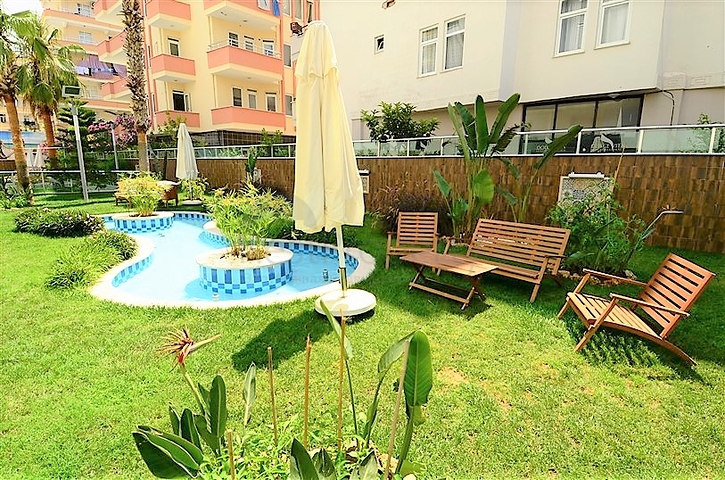 شقة فاخرة - غرفتين وصالة -مفروشة - مهموتلار / الانيا 