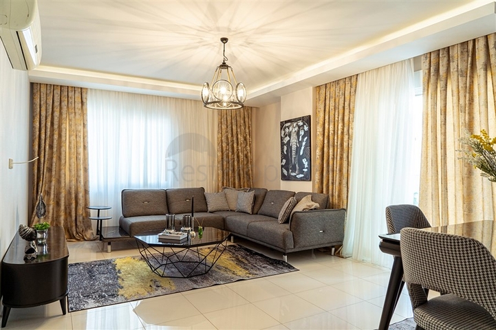 شقة فاخرة - غرفتين وصالة -مفروشة - مهموتلار / الانيا 