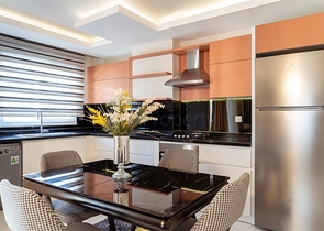 شقة فاخرة - غرفتين وصالة -مفروشة - مهموتلار / الانيا 