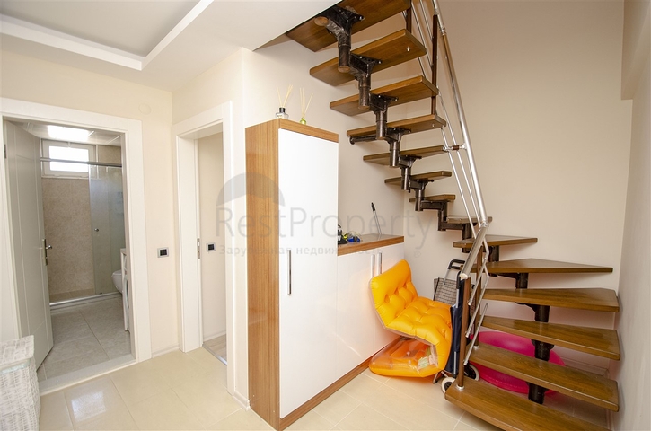 بنتهاوس 3 + 1 يطل على جبال طوروس في هورما كونيالتي