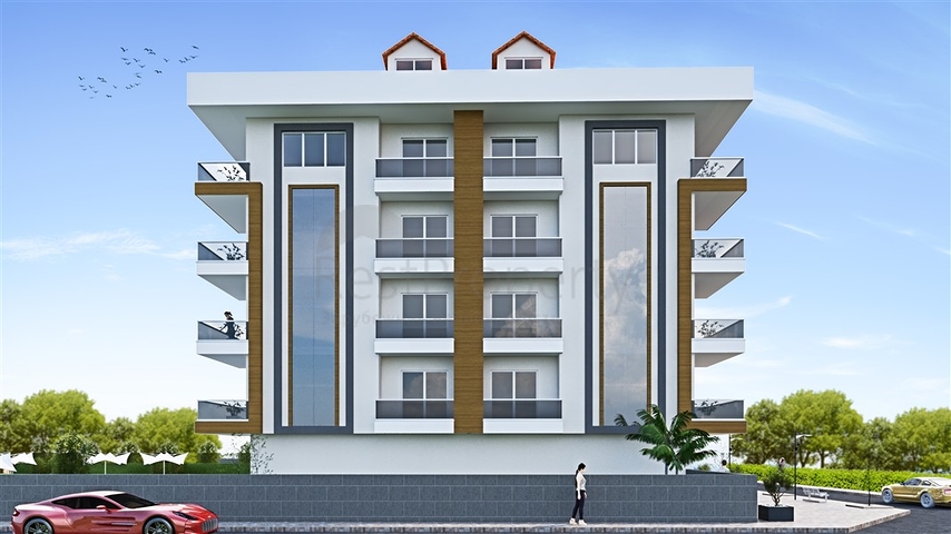 بالاقساط - شقق ضمن مجمع سكني قيد الانشاء في منطقة مركزية - اوبا / الانيا 