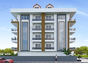 بالاقساط - شقق ضمن مجمع سكني قيد الانشاء في منطقة مركزية - اوبا / الانيا 