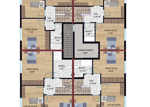 بالاقساط - شقق ضمن مجمع سكني قيد الانشاء في منطقة مركزية - اوبا / الانيا 