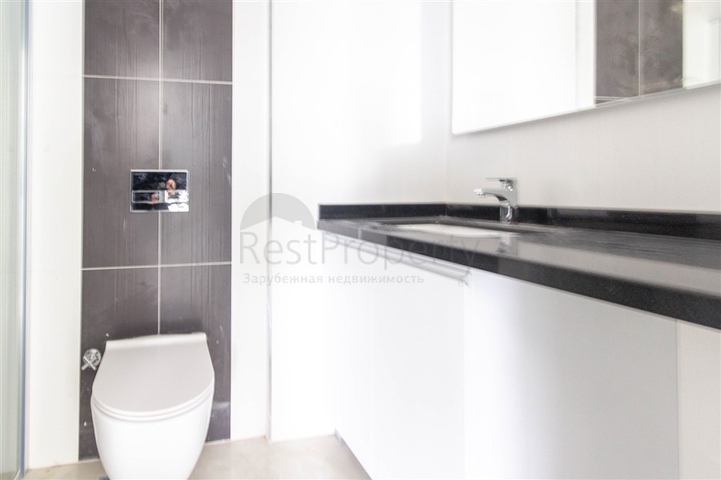 اطلالة بحر مباشرة - شقة غرفتين وصالة - ضمن مجمع 5 نجوم - مهموتلار / الانيا 