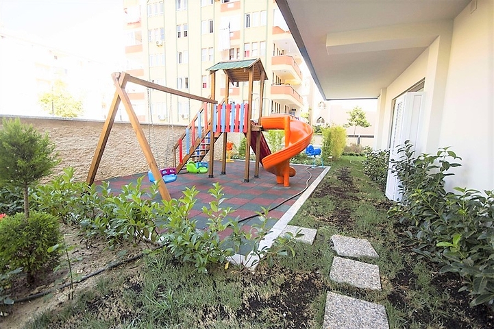 اطلالة بحر مباشرة - شقة غرفتين وصالة - ضمن مجمع 5 نجوم - مهموتلار / الانيا 