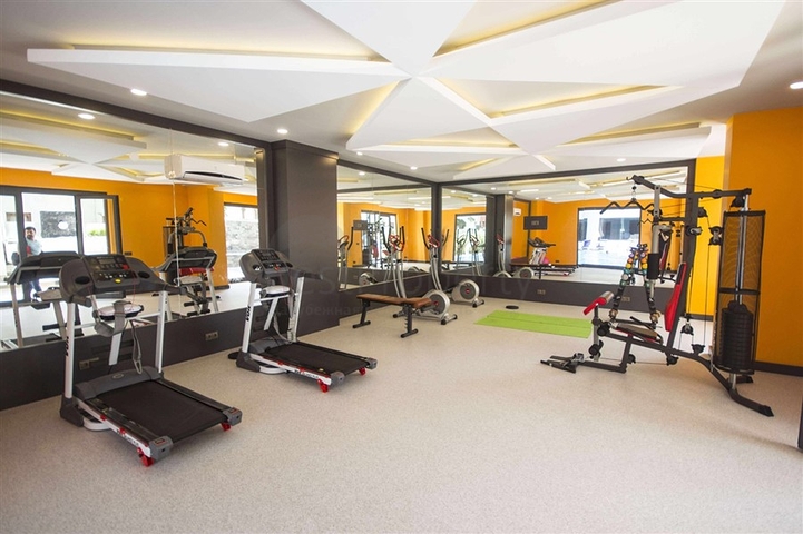 اطلالة بحر مباشرة - شقة غرفتين وصالة - ضمن مجمع 5 نجوم - مهموتلار / الانيا 