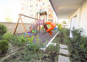 اطلالة بحر مباشرة - شقة غرفتين وصالة - ضمن مجمع 5 نجوم - مهموتلار / الانيا 