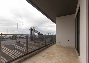 اطلالة بحر مباشرة - شقة غرفتين وصالة - ضمن مجمع 5 نجوم - مهموتلار / الانيا 